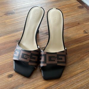 Guess square heels